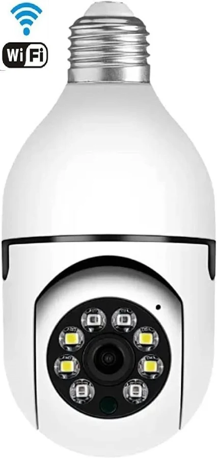 Wireless Wifi Bulb Camera Security Camera Dome Security Camera Hd Night Vision Light Socket Camera